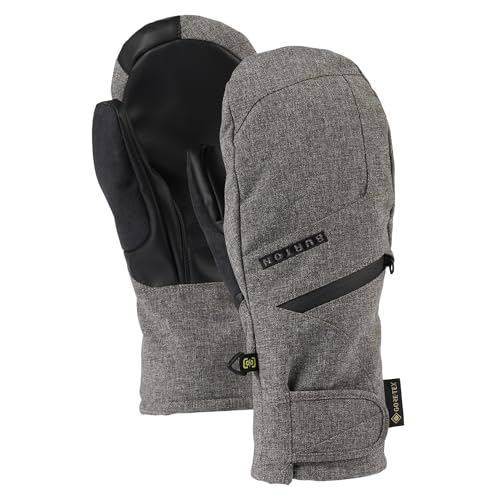 Women's Gore-Tex Under Mittens - Gray Heather Medium for Snowboarding & Winter Sports