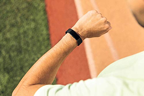 Fitbit Inspire HR Heart Rate & Fitness Tracker with Black Band – Water-Resistant, 24/7 Monitoring