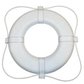 Taylor Made 24-Inch Coast Guard Approved Life Ring - White, Throwable Safety Device
