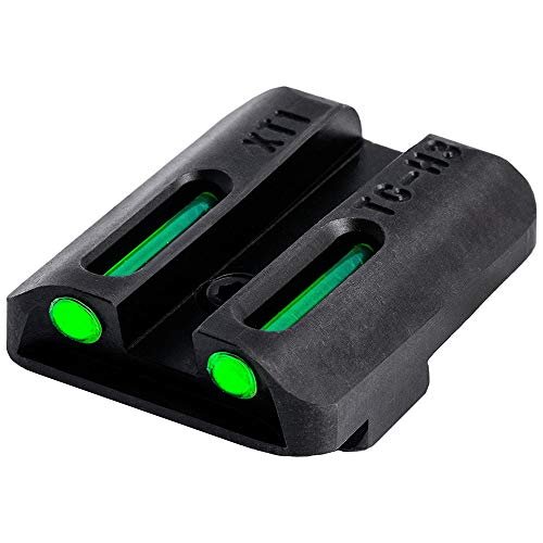 TRUGLO Green Rear Sight for Springfield XD Series Handgun Night Sights