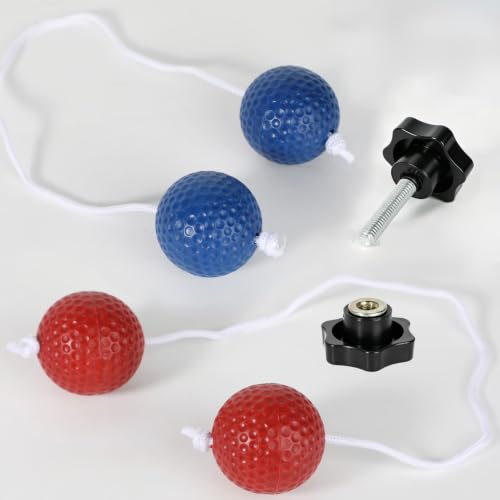 SpexDarxs Ladder Toss Game Set - 35in Wooden Yard Game for Adults & Families