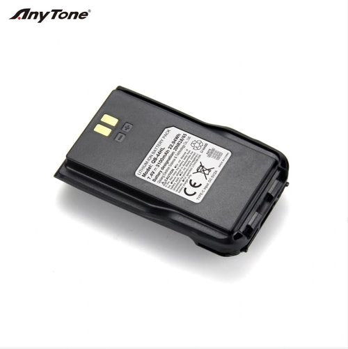 VMUKSAN Anytone Original 3100mAh AT-D878UV Battery Pack with USB-C Port Includes Belt Clip for AT-D878UV Plus/D878UV/D868UV