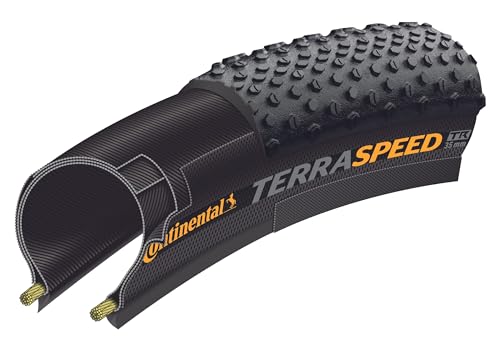 Continental Terra Speed Black 700x40 ProTection Tubeless Gravel Bike Tire - E25 Ebike Rated