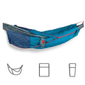 Grand Trunk ThermaQuilt Hammock Underquilt Blue/Navy Blue - Insulated Camping Accessory