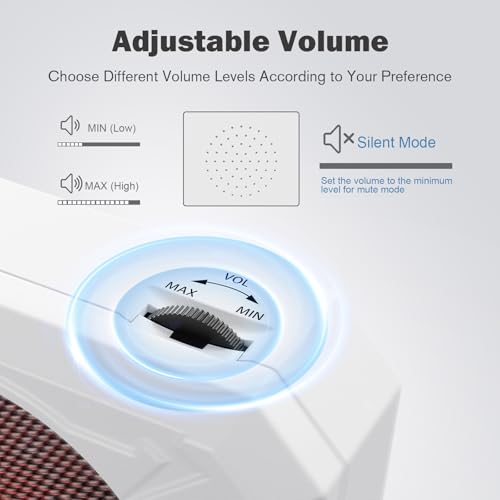 Adjustable Rechargeable Laser Training Target with Silent Mode for Shooting Practice