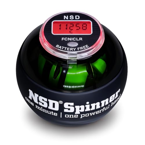 Gyroscopic Hand Exerciser with RPM Counter - Wrist & Grip Strength Training