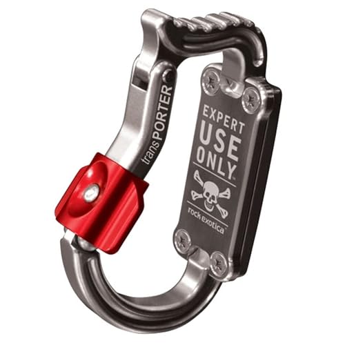 Climbing Gear Locking Tool Holder for Harnesses - Heavy Duty Carabiner Clip
