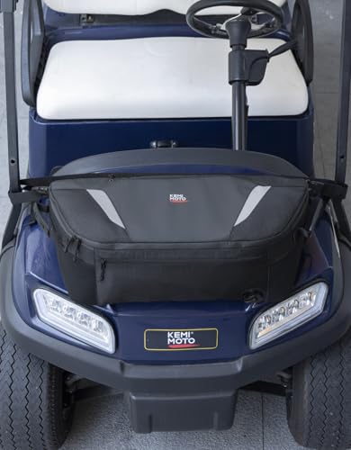 KEMIMOTO Golf Cart Cooler Bag 32L Fits 20-30 Cans Reflective PVC