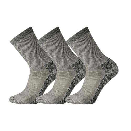 Smartwool Men's Hike Classic Extra Cushion Crew Socks 3-Pack Large Black