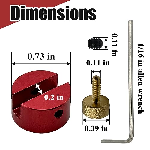 Locking Anvil Base Kit for Caliper Length Measurement - Metal Industrial Tool Set