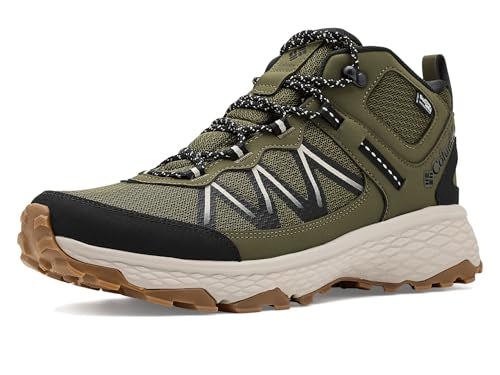 Men's Waterproof Hiking Shoes - Columbia Peakfreak Rush Mid Outdry 9.5 Nori Black Variation
