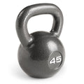 Marcy 45 lb Hammertone Cast Iron Kettlebell for Strength Training Home Gym