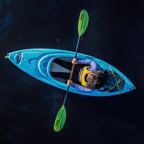 Pelican Argo 80X Kayak - Turquoise White Fade Sit-On-Top, Lightweight & Stable