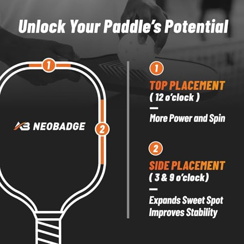 Pink Snap Weights for 16mm Pickleball Paddles No-Residue Clip-On Design
