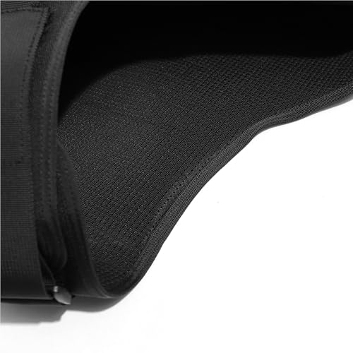 TACNEX Lightweight MOLLE Duty Vest with Quick Release - Black Adjustable Workout Vest for Men Women