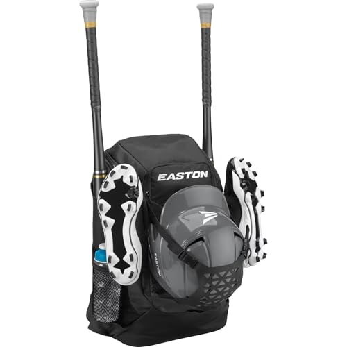 Baseball & Softball Equipment Backpack with Multiple Compartments - Elite Black