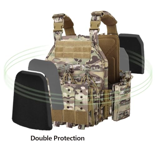 BOMTURN CP 2.0 Tactical Airsoft Vest Adjustable Outdoor Combat Gear