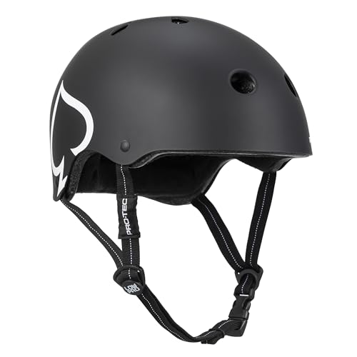 Pro-Tec Low PRO Matte Black Helmet for Skateboarding & Bicycling Small-Medium
