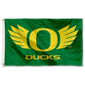 College Flags & Banners Oregon Wings Logo 3x5 Banner Flag for Tailgating & Home Decor