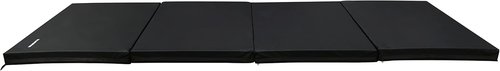 Fitvids Gymnastics Mat - Extra Thick 4'x10'x3" High Density Anti-Tear Folding Exercise Mat - Graphite