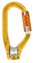 PETZL Rollclip A Pulley with Triact-Lock Carabiner for Climbing & Rescue