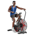 Heavy-Duty Fan Bike for HIIT Cycling Workout - Black