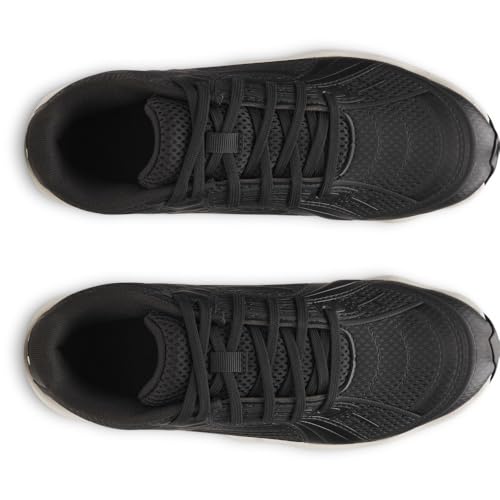 Kids Softball Cleats - Lightweight Support & Traction, Black/White 12 Little Kid