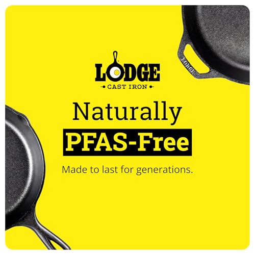 Lodge Cast Iron Combo Cooker 3.2 Quart Deep Pot & 10.25 Inch Skillet Lid
