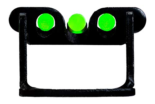 HIVIZ Combo Pack, Front and Rear Sights (Fits Shotguns with Vent Ribs 7/32"- 21/64")