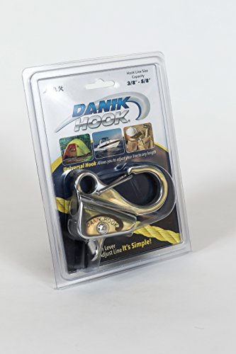 Danik Hook Stainless Steel Quick-Release Anchor System 8000 lbs, 2 Pack