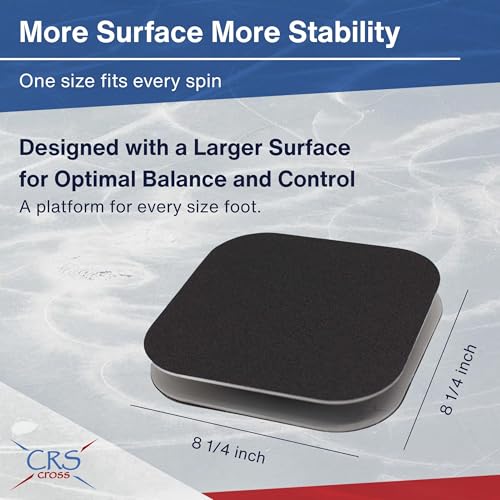 CRS Cross Figure Skating Spinner - Off-Ice Training Aid for Spins & Balance - Variation: Spinner