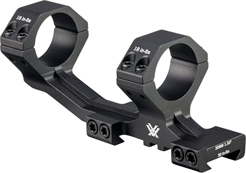 Vortex 30mm Sport Cantilever Riflescope Mounts – 1.50” Height, Lightweight Aluminum