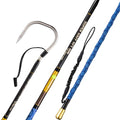 Blue 4'8'' Carbon Fiber Fishing Gaff with 4'' Stainless Steel Hook - Saltwater
