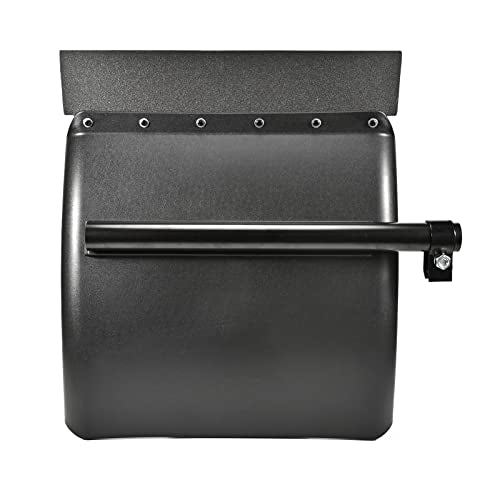 BHTOP Semi Truck Quarter Fenders Set 24x24 Black Poly with Mounting Kit - Left & Right