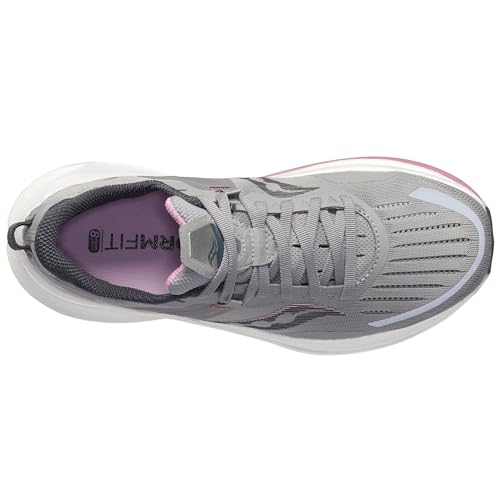 Saucony Tempus Women's Running Sneakers 9.5 Wide Alloy Quartz