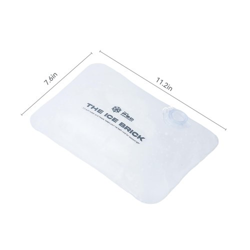 3-Pack Ice Brick, Reusable 3 lb Ice Blocks for Cold Plunge, Long-Lasting Cooling for Colder Water Longer, Durable Refillable Ice Bricks, Fill to 90% Max, The Pod Company