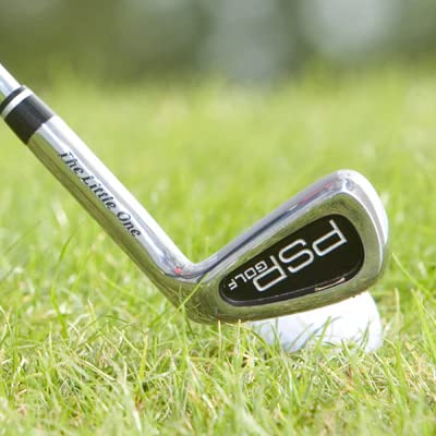 7 Iron Golf Swing Trainer Aid for Adults - Right Hand, Stiff Flex, Black