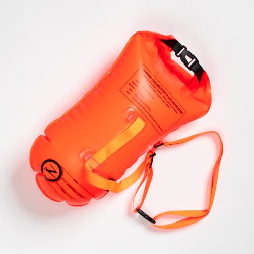 Swim Safety Buoy & Waterproof Dry Bag for Open Water Swimming