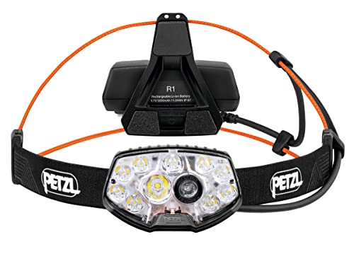 Petzl NAO RL Rechargeable Headlamp 1500 Lumens | Reactive & Waterproof