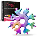 18-in-1 Snowflake Multi Tool - Portable Camping & EDC Gear for Men