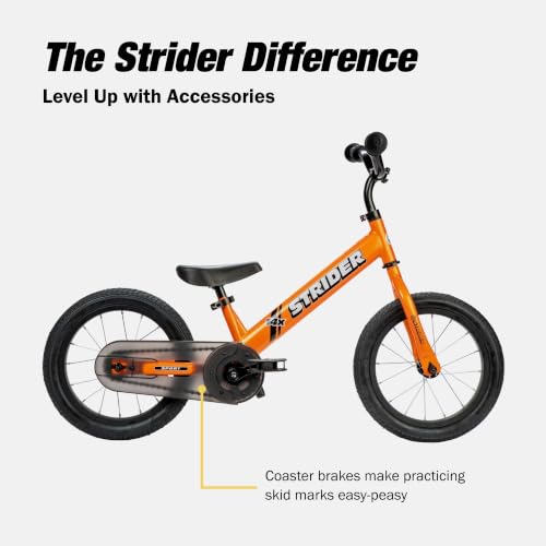 Kids Pedal Conversion Kit for 14x Balance Bike - Easy-Ride Pedal Set for Ages 4-7