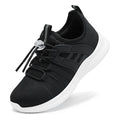 Kids Sneakers Lightweight Breathable Tennis Shoes - 12.5 Little Kid All Black