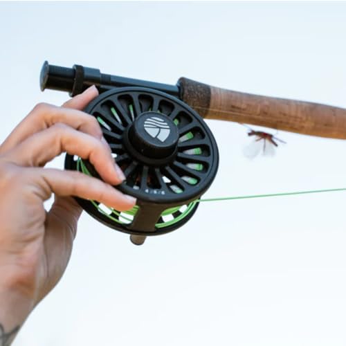 5WT 9'0" 4-Piece Fly Fishing Outfit with Crosswater Reel and Line - Starter Kit