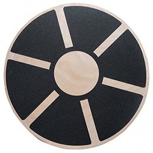 NEXPRO Heavy Duty 15.5" Wooden Balance Board with Non-Slip Pad Fitness Equipment