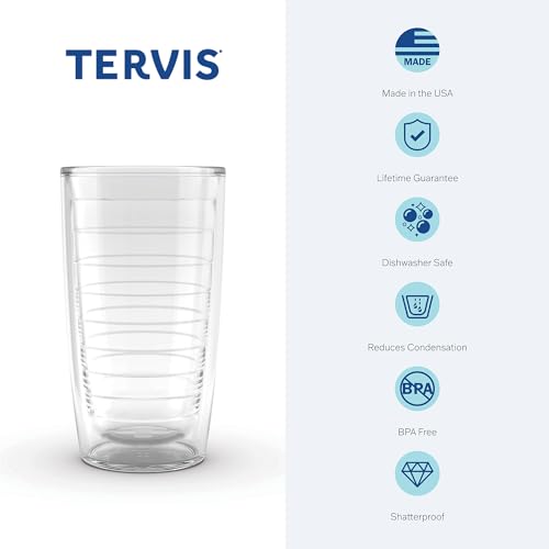 16oz All Over Wrap Tervis Liberty Flames Tumbler with Navy Lid