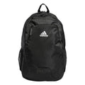 adidas Foundation School Backpack 38L - Black/White, Fits 16-Inch Laptop, Water Bottle Pockets, Ample Storage