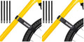 8-Pack Bike Rack Straps - 26'' Stabilizer Straps for Bicycle Wheels - Black, Trilancer