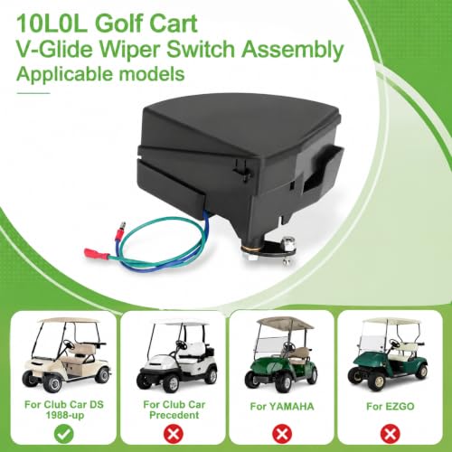 36V Golf Cart V-Glide Wiper Switch for Club Car DS 1988-Up - OEM Replacement
