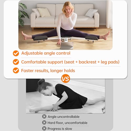 Seanleecore PRO Leg Split Machine for Flexibility & Stretching, Ballet & Gymnastics Equipment