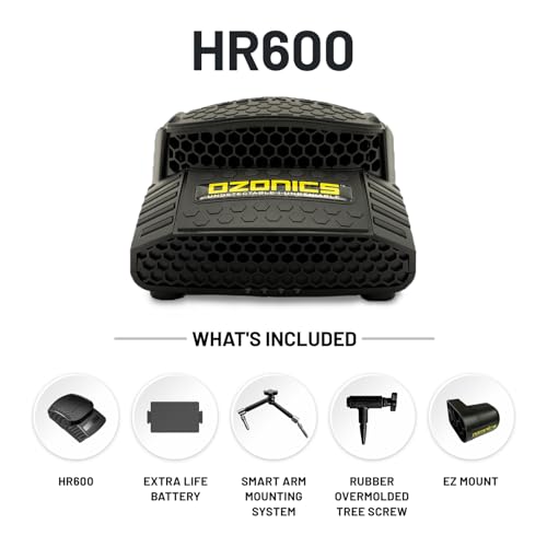 Hunting Scent Eliminator with Bluetooth Control and Rechargeable Battery
